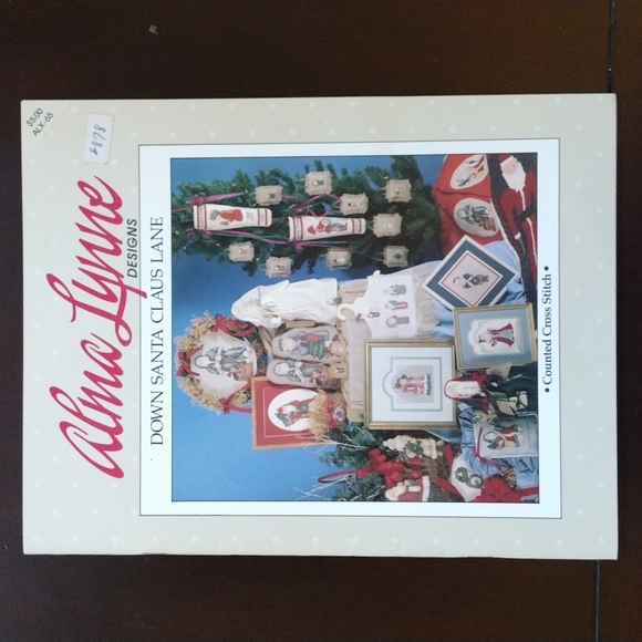 CDA Other - Alma Lynne Down Santa Claus Lane Christmas Counted Cross Stitch Pattern
